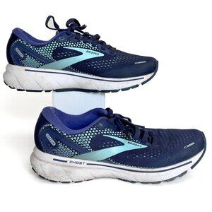 Brooks Ghost 14 Size 6 Peacoat Blue Running Shoes